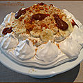 Pavlova banoffee