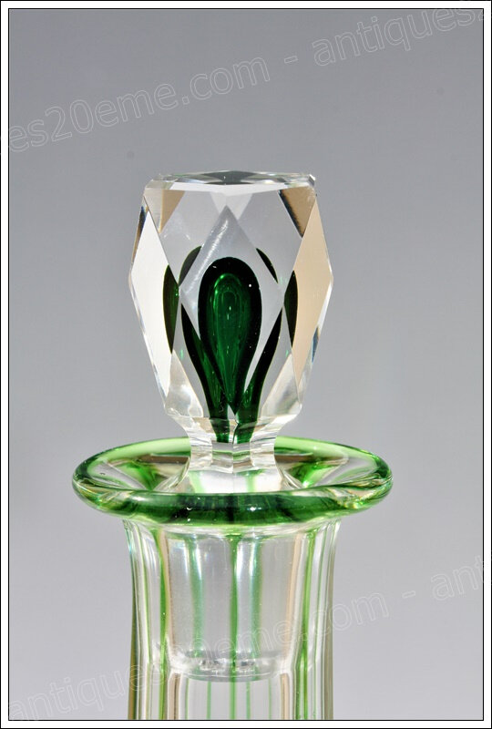 Rarissime carafe cristal Baccarat Johannisberg