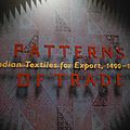 Patterns of trade, exposition au musée des civilisations asiatiques