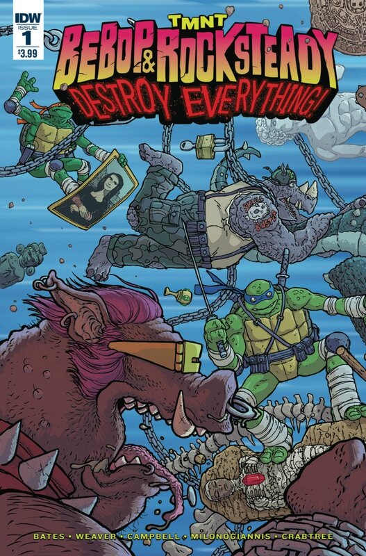 IDW TMNT bebop & rocksteady destroy everything 01