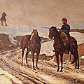 Maigret, militaires en observation 1871 (1878)