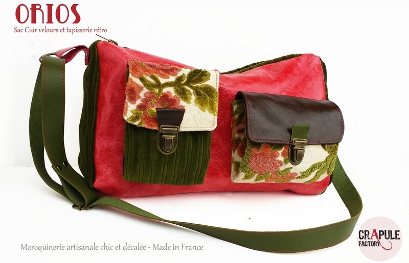 sac orios rose cuir pres 1