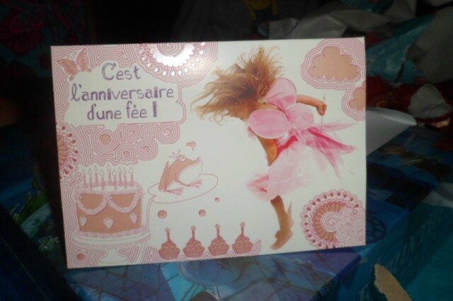 CARTE D'ANNIVERSAIRE