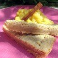 Shortbread aux épices et compotée de pommes aux clémentines (Papilles et pupilles)