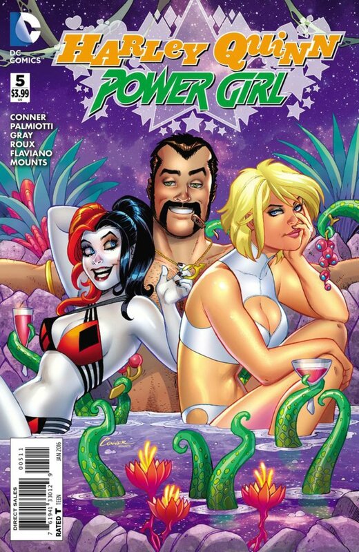new 52 harley quinn power girl 05