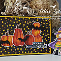 Citrouilles d'halloween chant des sorcières