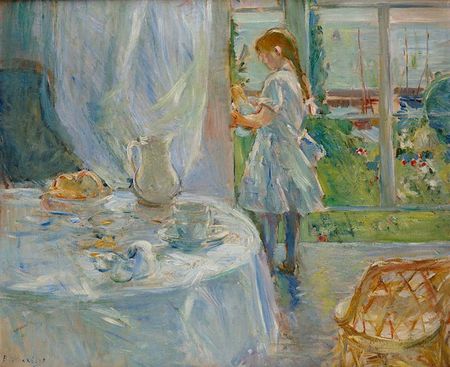 Berthe Morisot - Un interieur a Jersey 1886