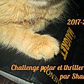 Suivi challenge thrillers et polars 2018
