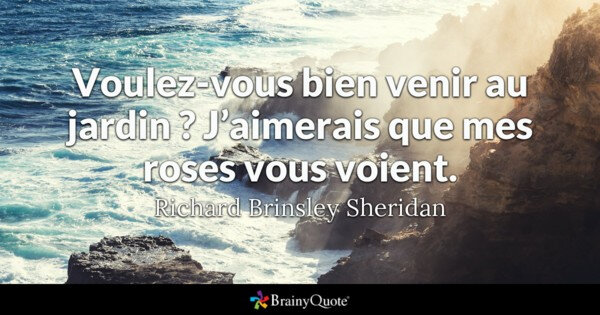 Citation Richard Brinsley Sheridan