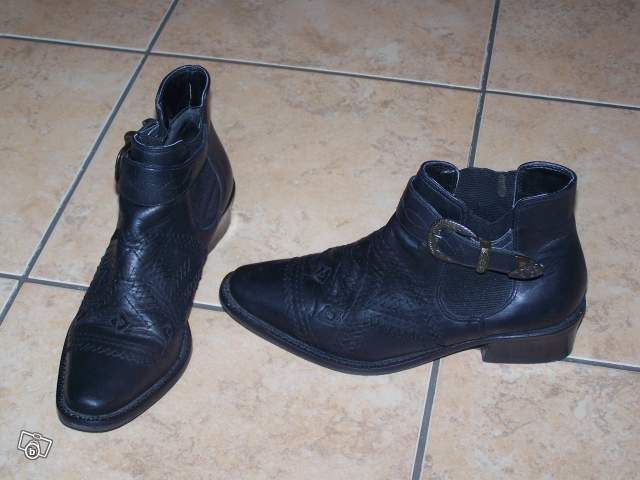bottines bleues san marina