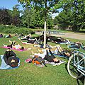 La parenthèse yoga vous propose une séance de yoga gratuite au parc du heyritz à strasbourg ce dimanche 28 août