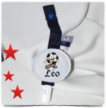 Attache tétine personnalisée BALLON D OR