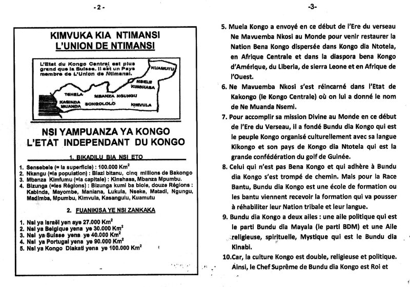 CONNAITRE BUNDU DIA KONGO b