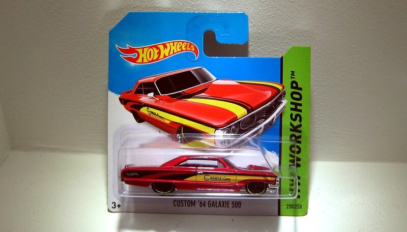 Ford galaxie 500 custom de 1964 (2014)(Hotwheels)
