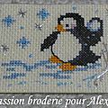 passionbroderie7 pour Alexia pingouin