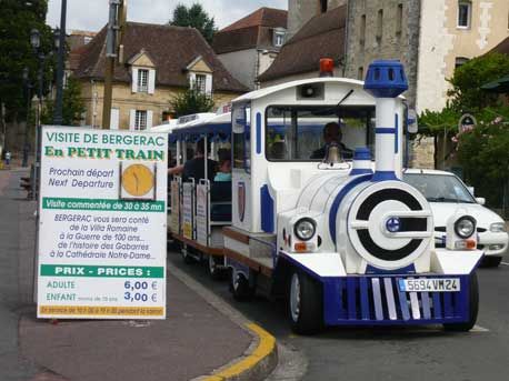 Petit train touristique de Bergerac, BERGERAC