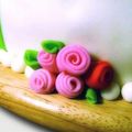 Fleurs en sucre