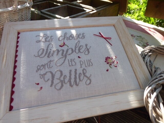 Tableau Les choses simples