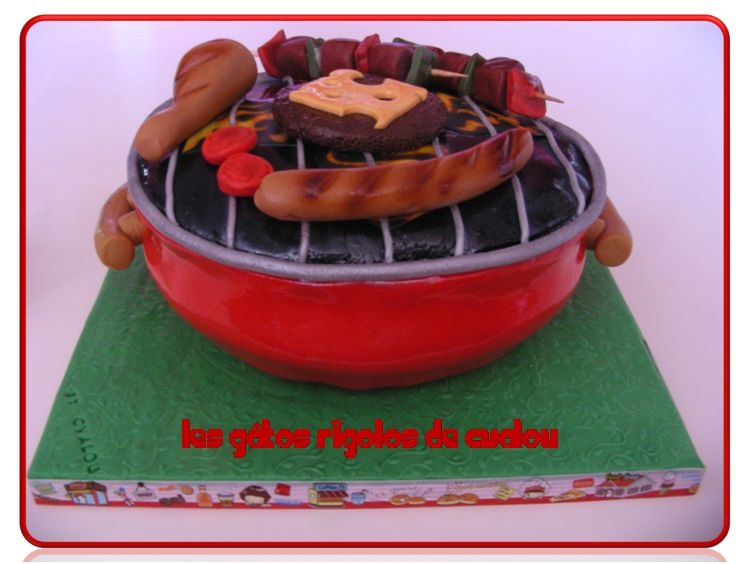 Gateau Barbecue Les Gatos Rigolos De Cvalou
