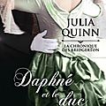 Daphné et le duc ~~ julia quinn