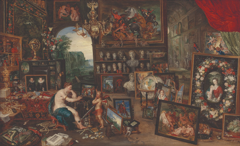Brueghel The Younger Jan, The Five Senses, Sight