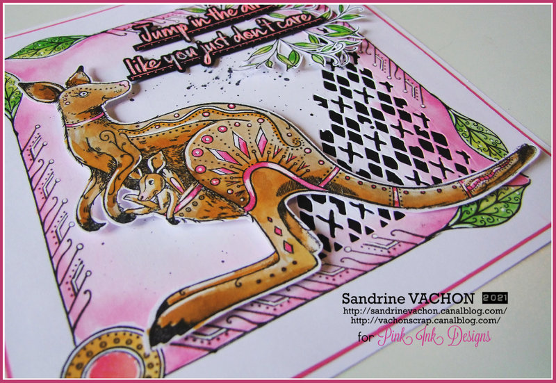 Sandrine VACHON carte Kangourou janv 2022 Pink Ink Designs (3)