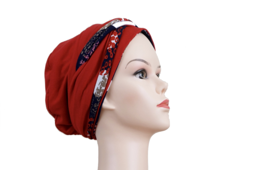 #TURBAN COTON (BLANC)