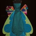 Sculpture Dress, 1992. Designed by Roberto Capucci, Italian, born 1930. Satin, 72 x 60 x 40 inches (182.9 x 152.4 x 101.6 cm). Fondazione Roberto Capucci. Courtesy of the Philadelphia Museum of Art