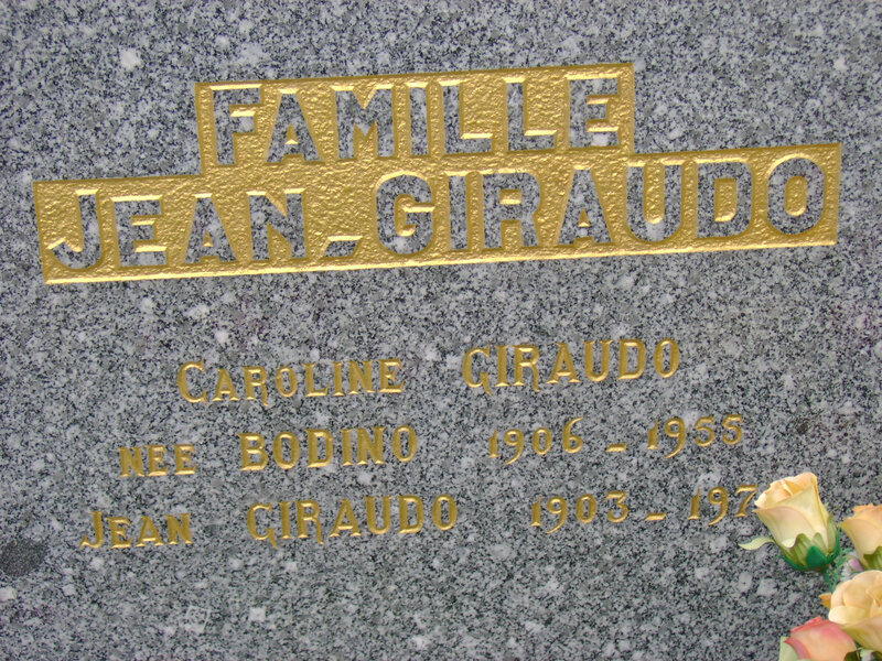 Famille GIRAUDO Jean 2