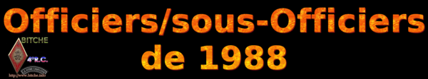 OFFICIERS sous OFFICIERS de BITCHE 1988a