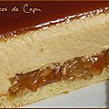 entremets caramel