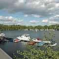 019 Lac de Tegel ( Vue depuis la terrasse du Pavillon du Lac )