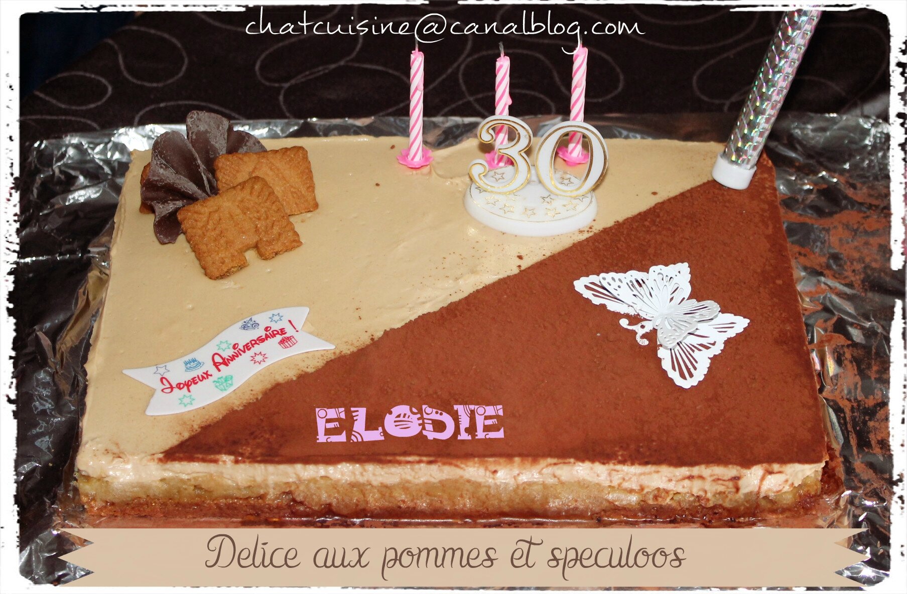 Delice Aux Pommes Speculoos Au Thermomix Chatcuisine