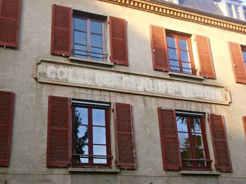 ancienne inscription école Claude Lebois