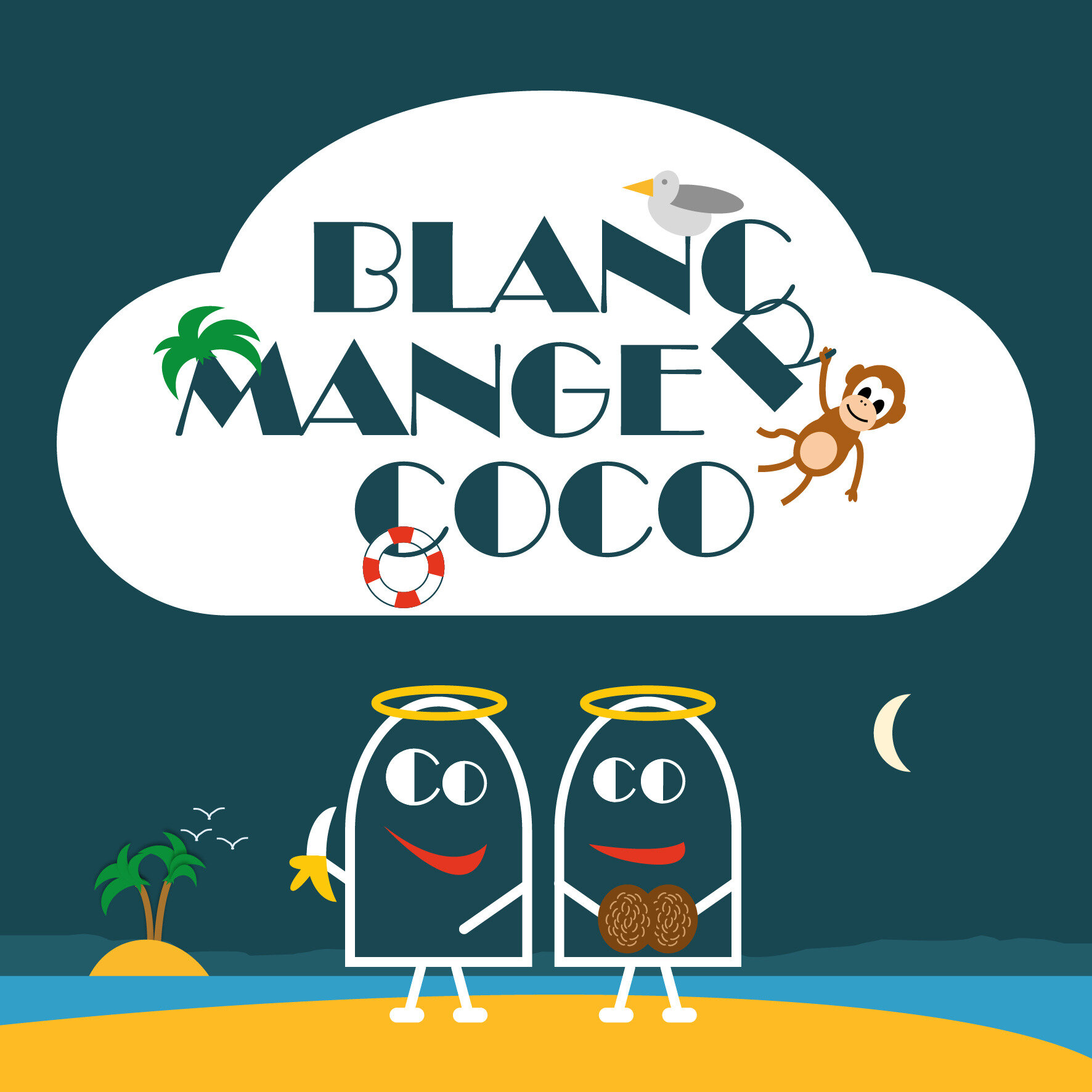 Blanc-Manger Coco, pour rire de tout à l'apéro