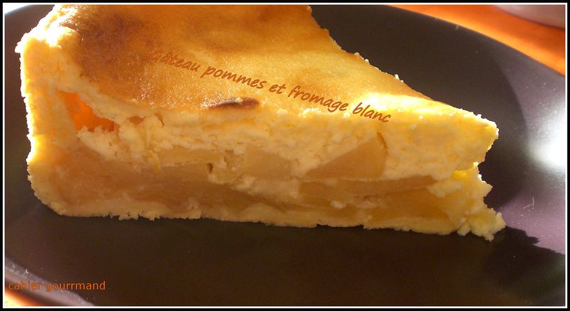 Gateau Tarte Pommes Et Fromage Blanc Au Limoncello Cahier Gourmand