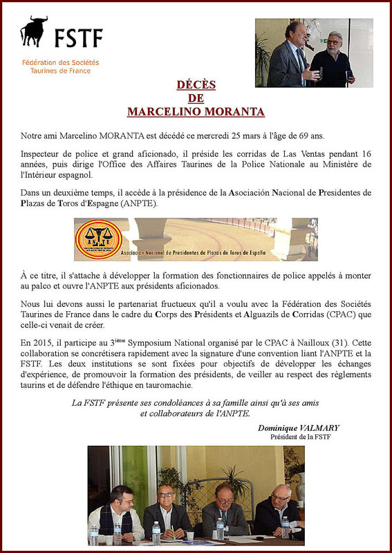 Décès de M