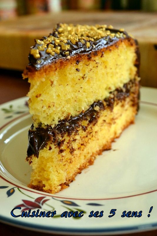 Gâteau américain - Cuisiner avec ses 5 sens