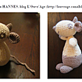 Tuto amigurumi : olga la souris