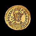 An extremely fine solid gold byzantine solidus of emperor zeno, circa 476-491 a.d. at the constantinople mint