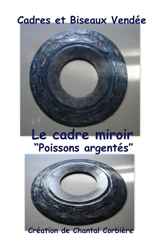 cadre poissons argentés