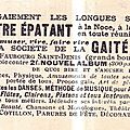 Publicités Caudrotaises de 1931
