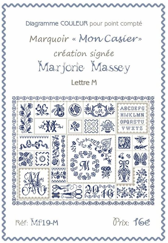 MF19 - Casier imprimeur lettre M