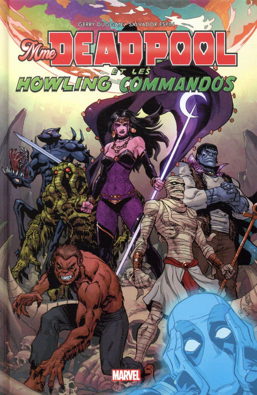 100% marvel mme deadpool et les howling commandos