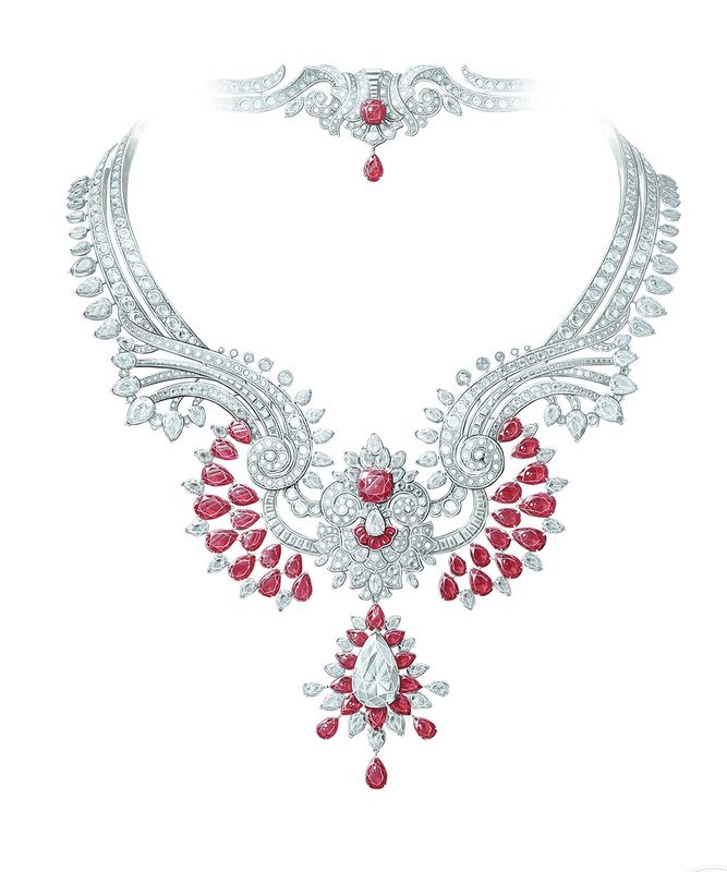 A diamond 'zip' necklace, by Van Cleef & Arpels - Alain.R.Truong