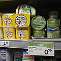 Mlle moutarde en reportage dans un supermarché autrichien