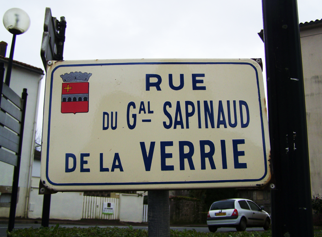 Chantonnay (85), rue du Général Sapinaud de La Verrie