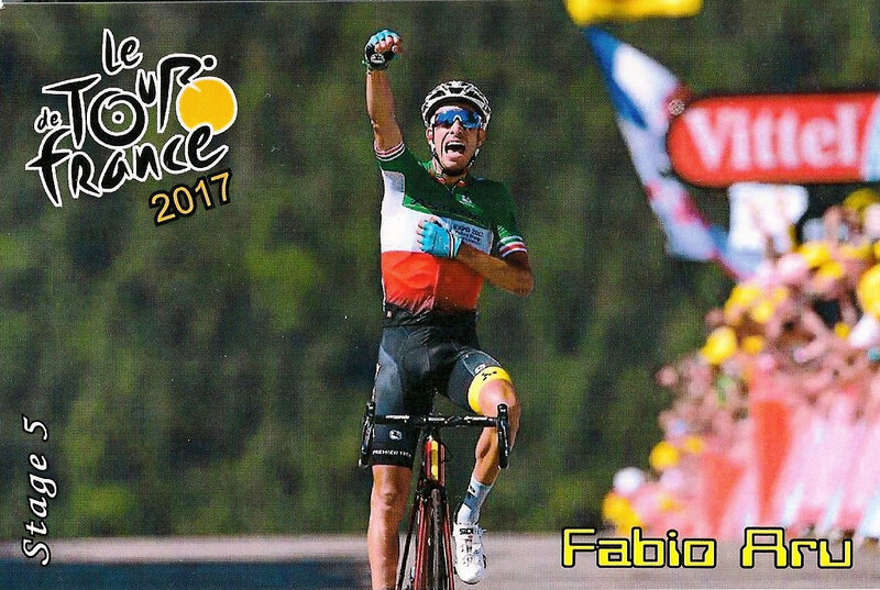 CPM 2017 Tour de France Planche Belles Filles Fabio Aru