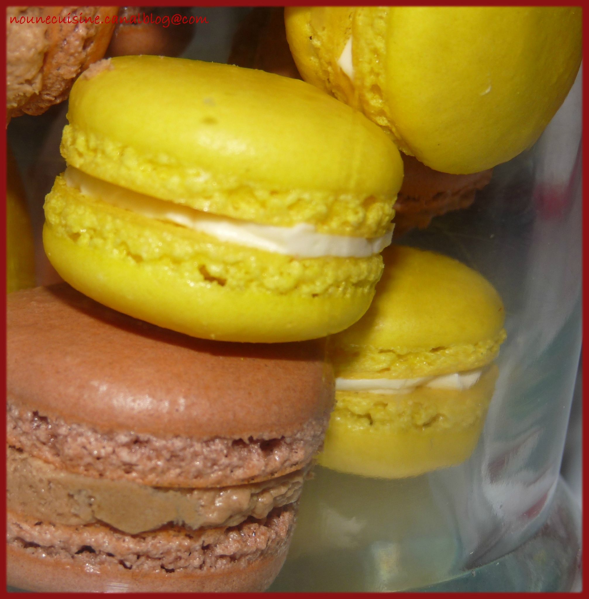 Les petits macarons du jour ! - La p'tite cuisine de Noune