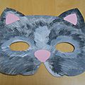 Masque chat